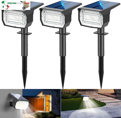 3pcs faretti solari - 3pcs,